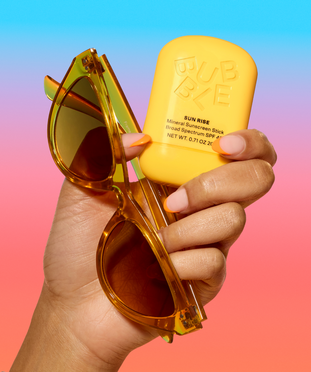 Sun Rise Mineral Sunscreen Stick SPF 40 by Bubble Skincare