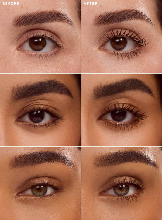 Perfect Strokes Universal Volumizing Mascara Brown by Rare Beauty