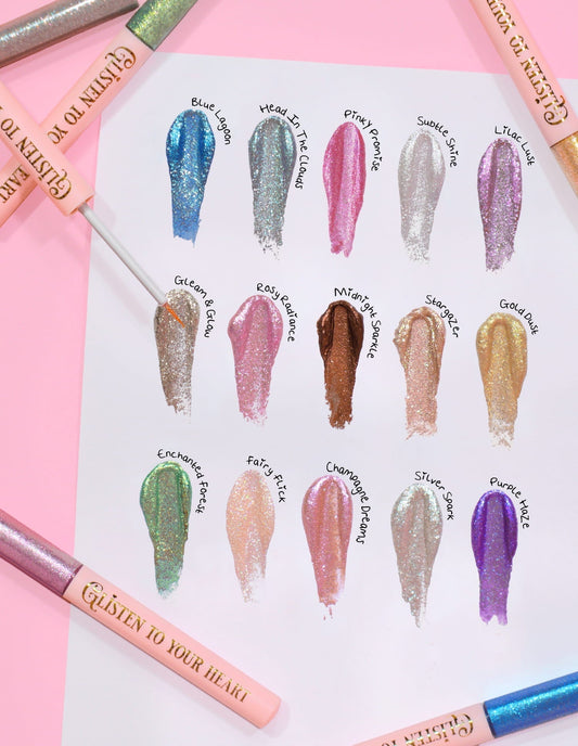Glisten To Your Heart Liquid Glitter Eyeliner by P. Louise Cosmetics