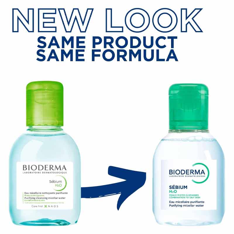 Sebium H2O Purifying Micellar Water Travel Size by Bioderma