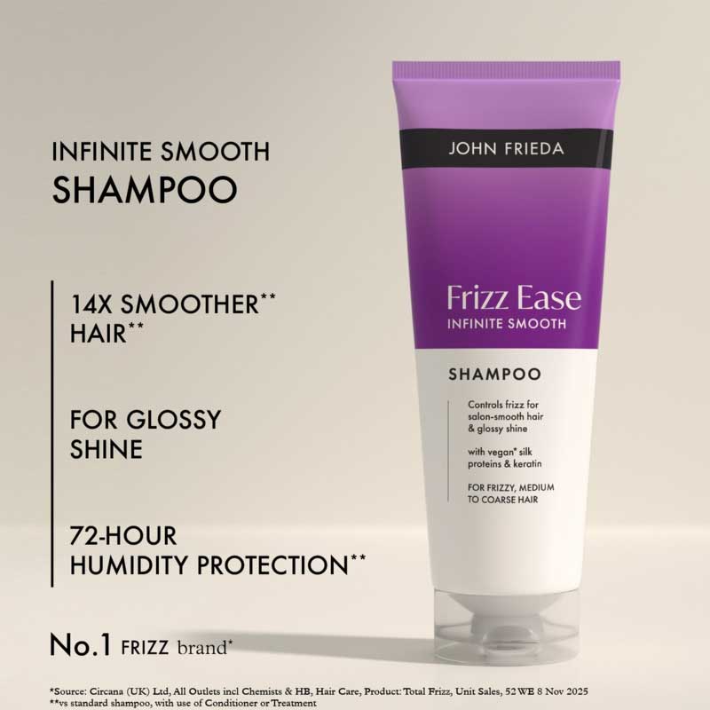 Frizz Ease Infinite Smooth Shampoo by John Frieda