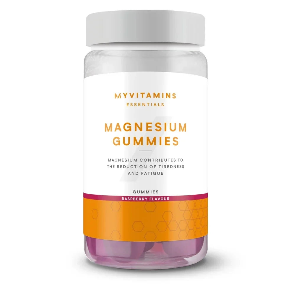 Myvitamins Magnesium Gummies, Raspberry Flavour, 30 Servings