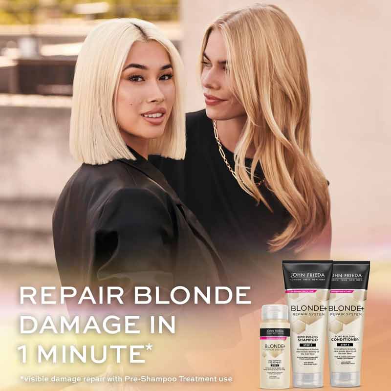 Blonde+ Repair System Bond Building Conditioner by John Frieda