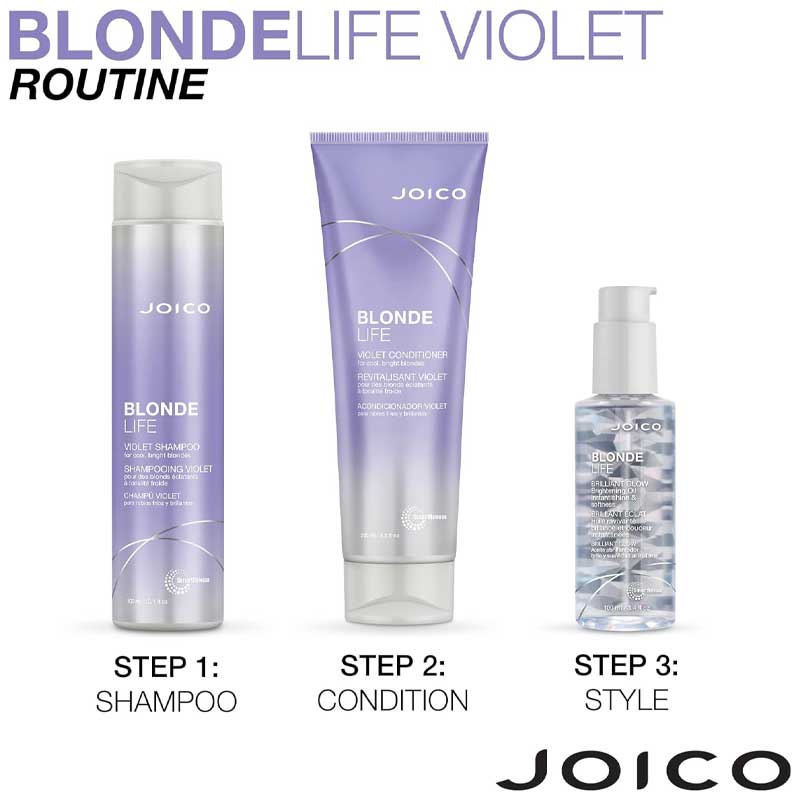 Blonde Life Violet Conditioner For Cool Toned Blonde Hair by Joico