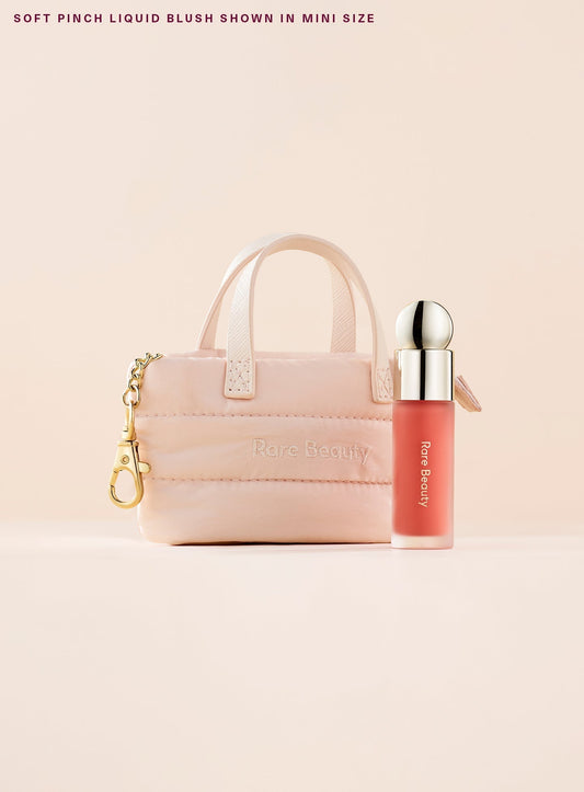 Mini Puffy Tote Keychain by Rare Beauty