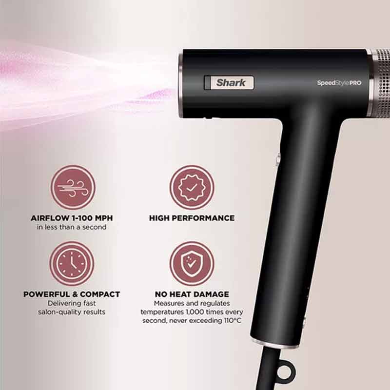 SpeedStyle Pro 5-in-1 High-Velocity Hair Dryer System by Shark