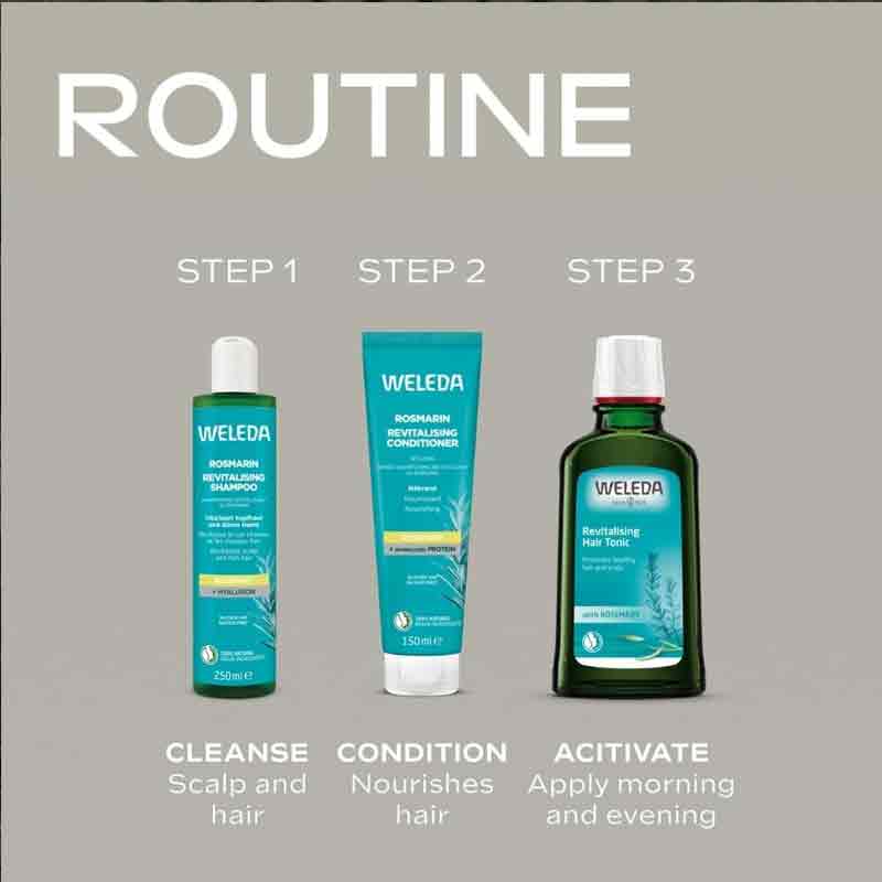 Rosemary Revitalising Shampoo by Weleda