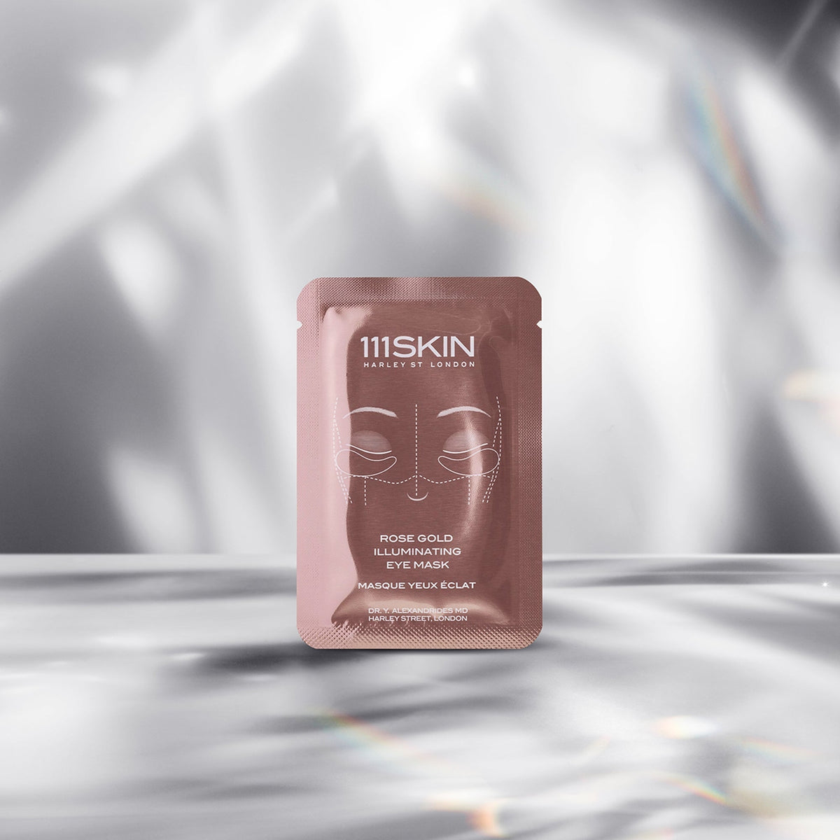 Rose Gold Illuminating Eye Mask Box 8 Pack