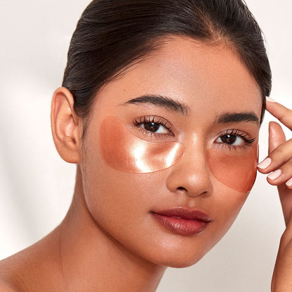 Rose Gold Illuminating Eye Mask Box 8 Pack