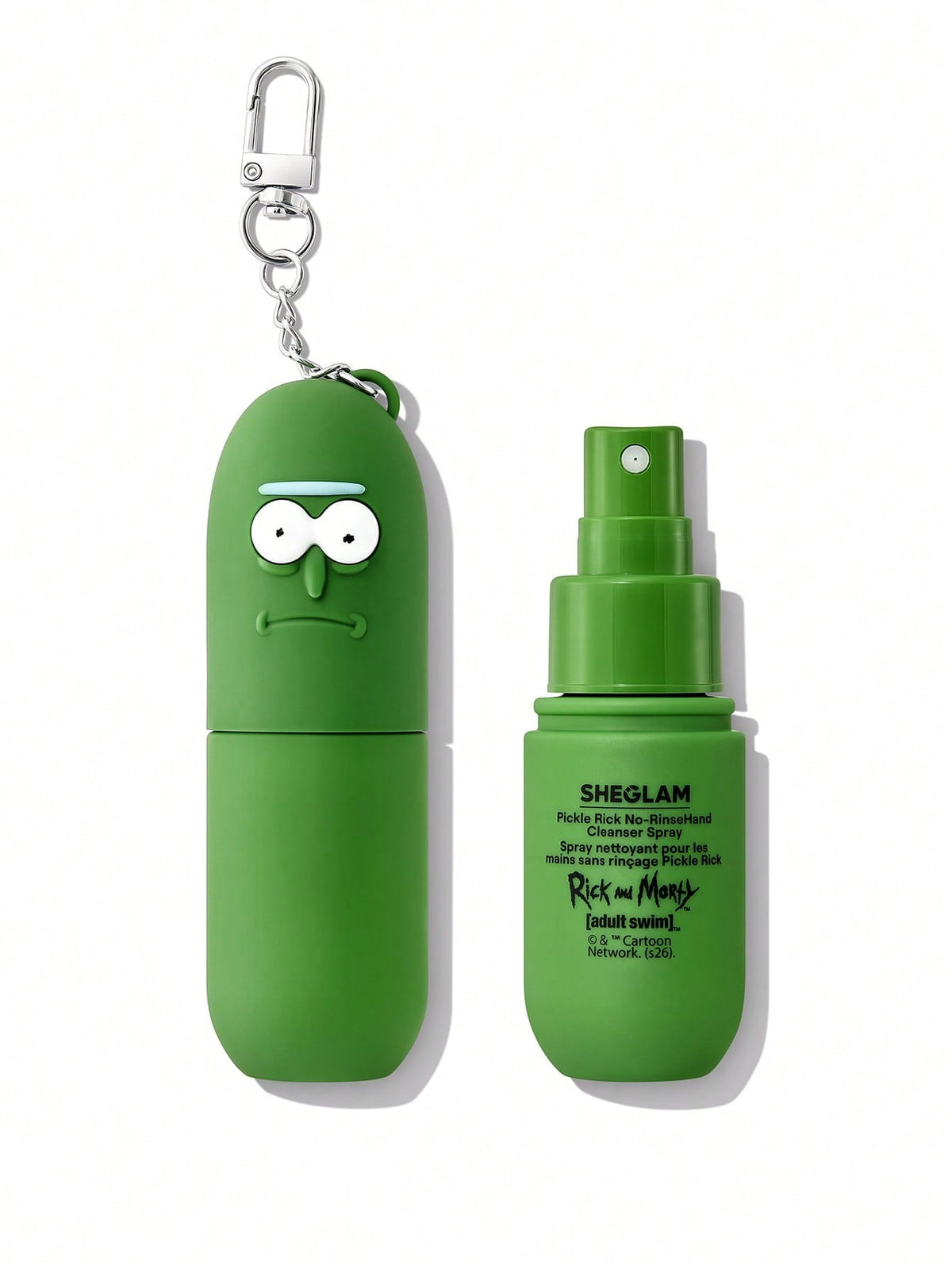 Pickle Rick No-Rinse Hand Cleanser Spray by Sheglam