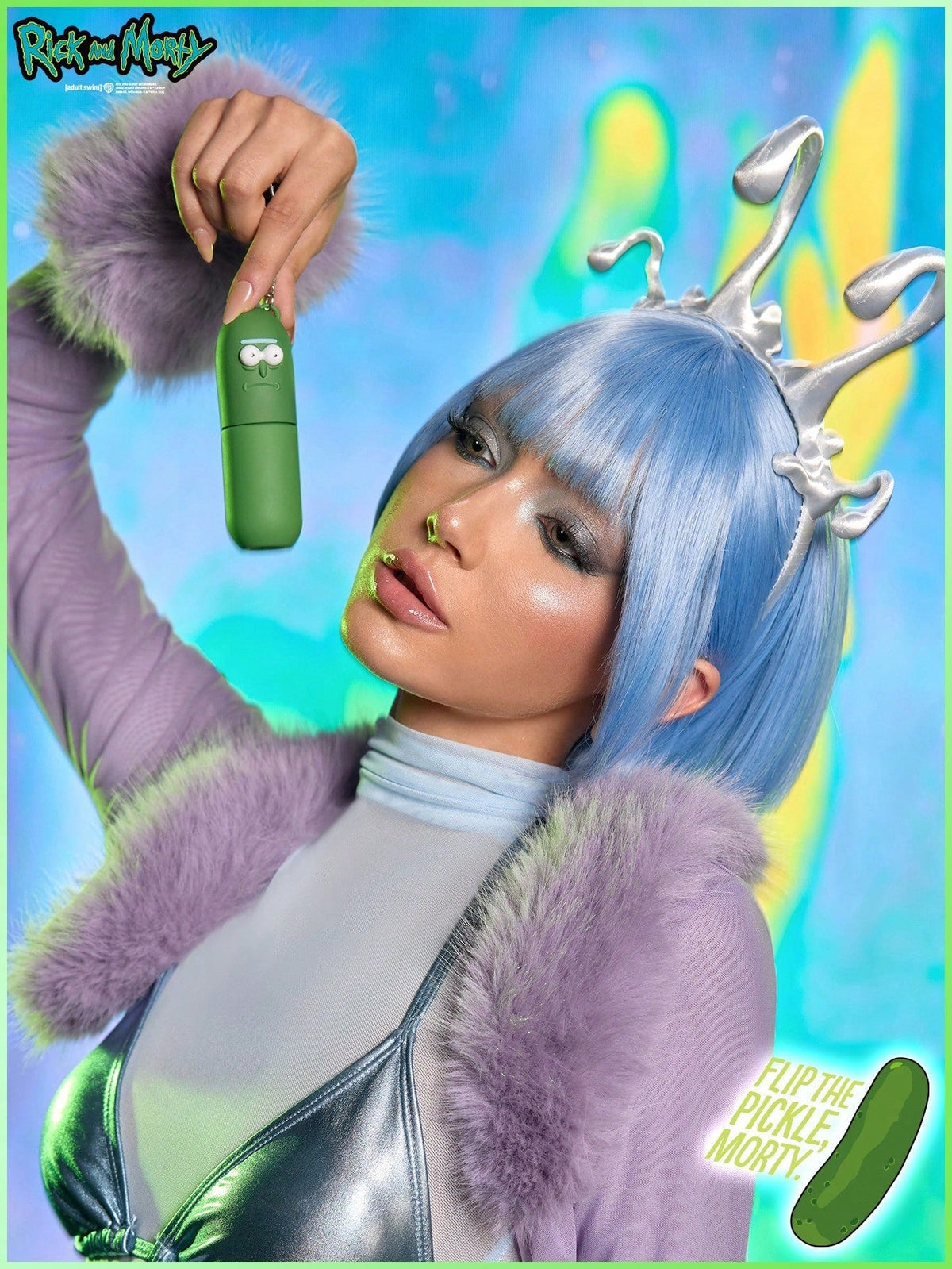 Pickle Rick No-Rinse Hand Cleanser Spray by Sheglam