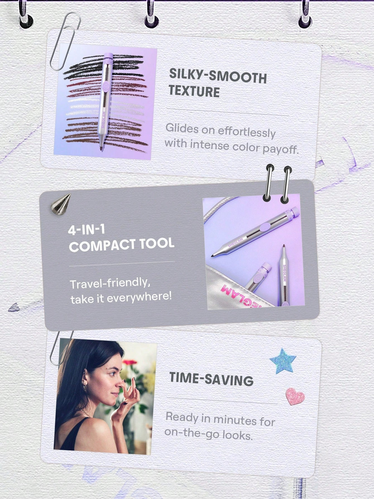 The Everywhere 4-In-1 Pen by Sheglam