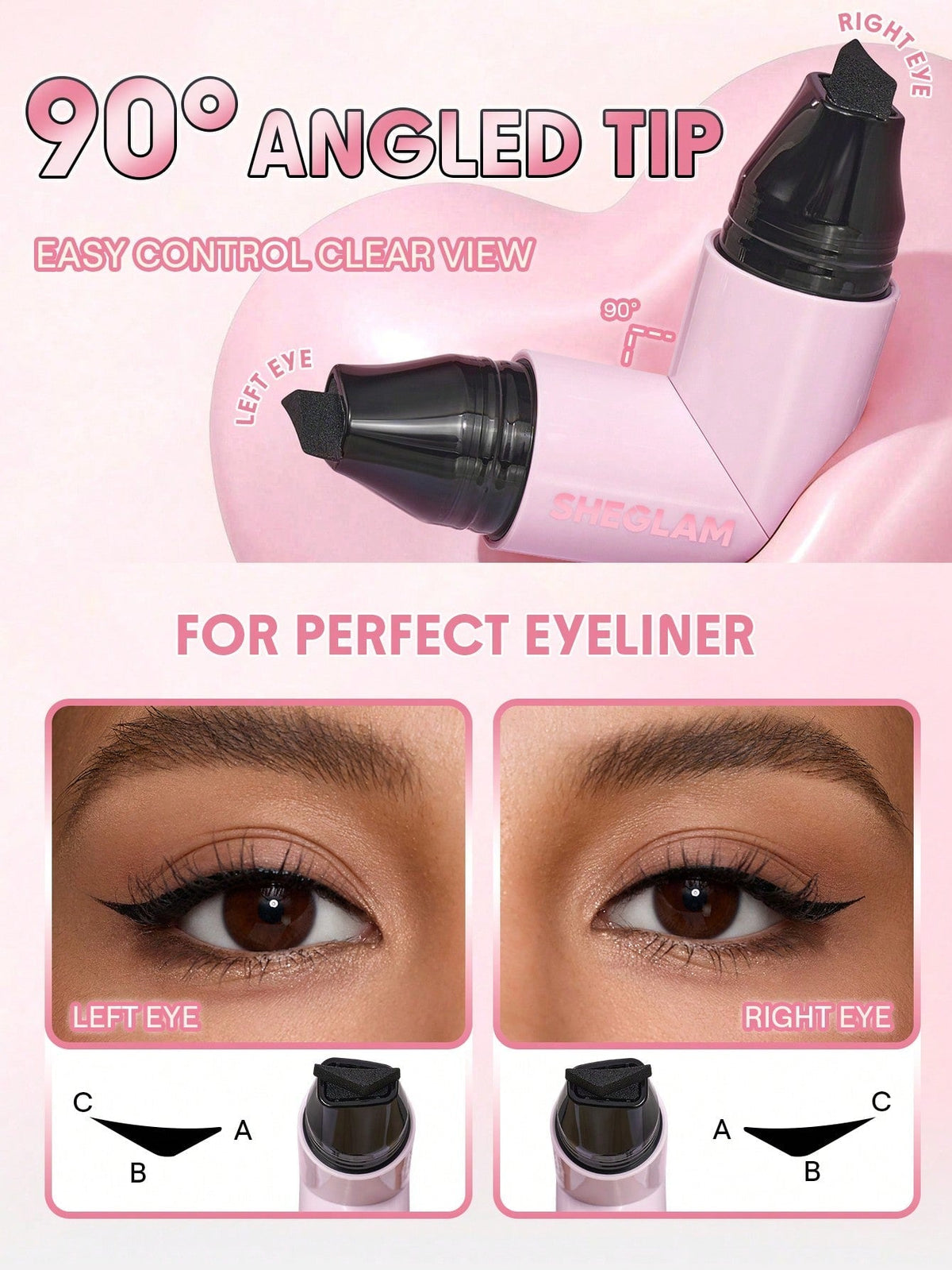 Insta-Wing Heart Stamp Eyeliner by Sheglam