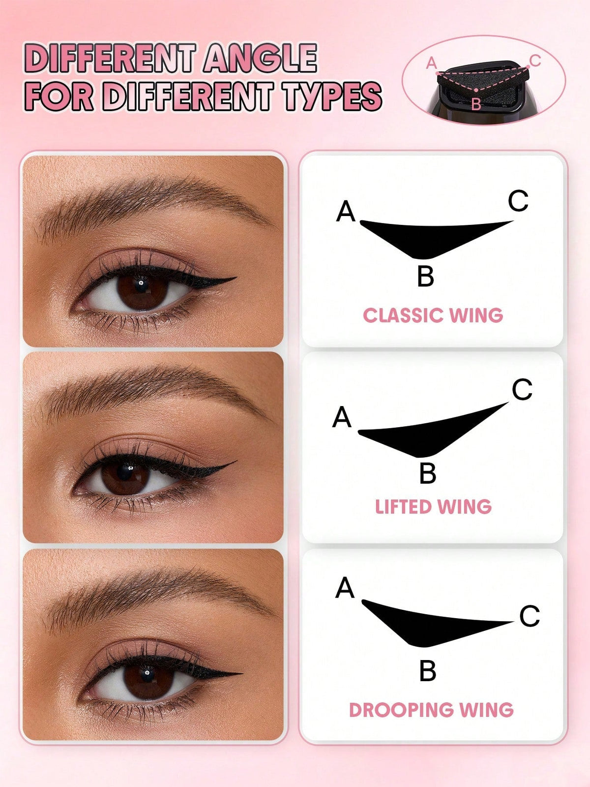Insta-Wing Heart Stamp Eyeliner by Sheglam