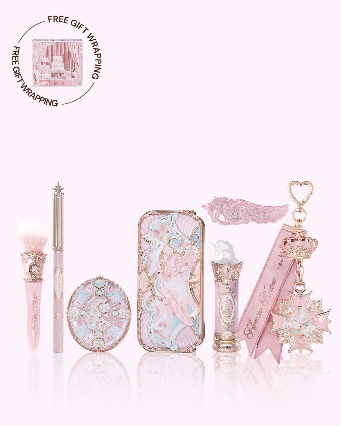 Flower Knows Knight Unicorn Folding Grace Set A