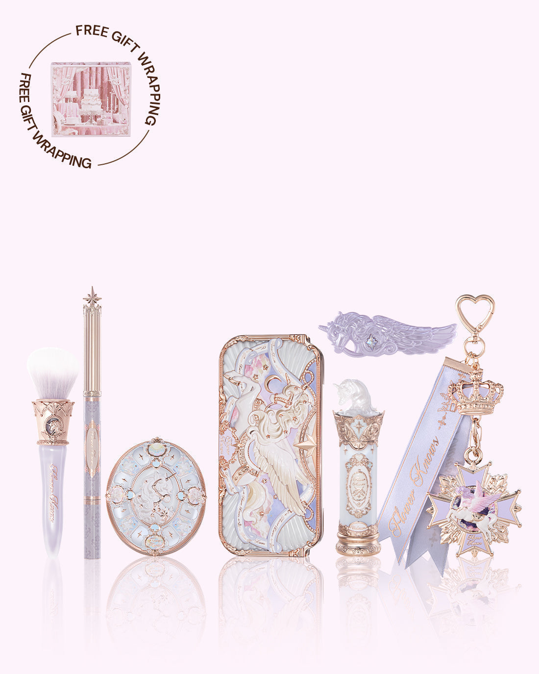 Flower Knows Knight Unicorn Folding Grace Set A