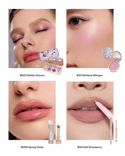 Flower Knows Knight Unicorn Folding Grace Set A