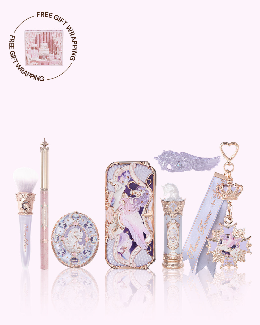 Flower Knows Knight Unicorn Folding Grace Set A