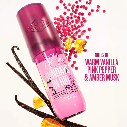 Sundays in Rio Warm Vanilla Hair & Body Perfume Mist