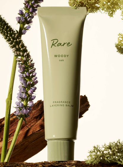 Fragrance Layering Balm Woody Oak by Rare Beauty