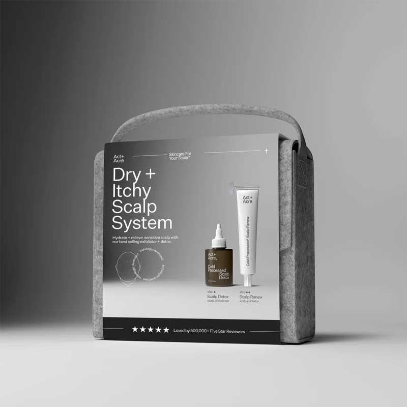 Dry + Itchy Scalp System by Act+Acre