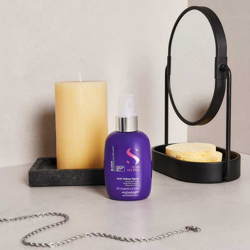 Semi Di Lino Blonde Anti-Yellow Spray For Blonde Hair by Alfaparf
