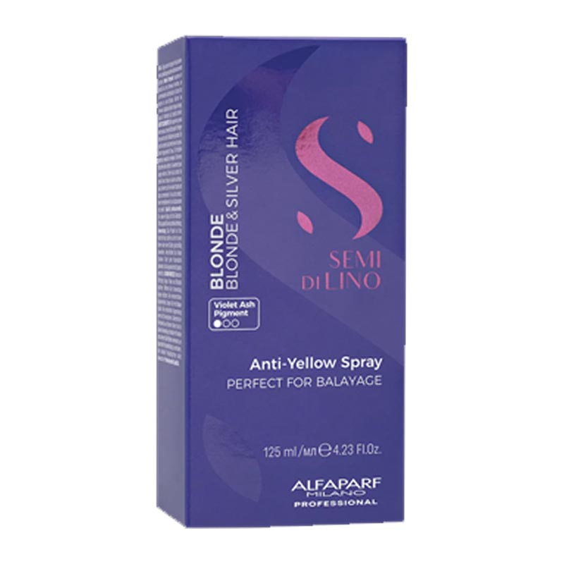 Semi Di Lino Blonde Anti-Yellow Spray For Blonde Hair by Alfaparf