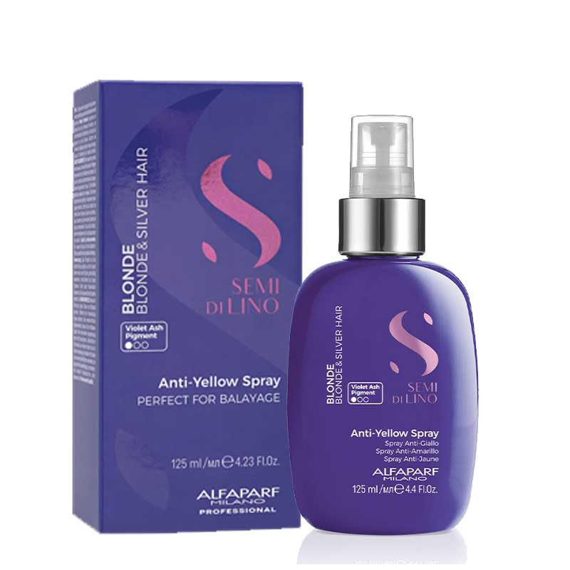 Semi Di Lino Blonde Anti-Yellow Spray For Blonde Hair by Alfaparf