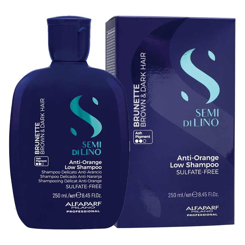 Semi Di Lino Brunette Anti-Orange Low Shampoo by Alfaparf