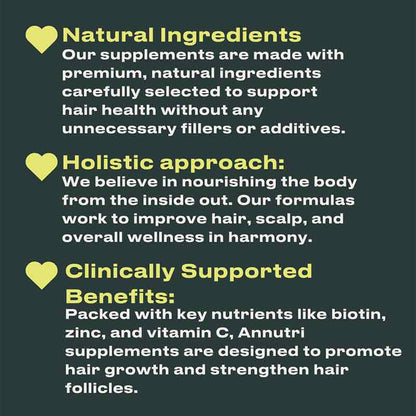 Grow It Hair Growth Supplement 6 Month Supply by Annutri
