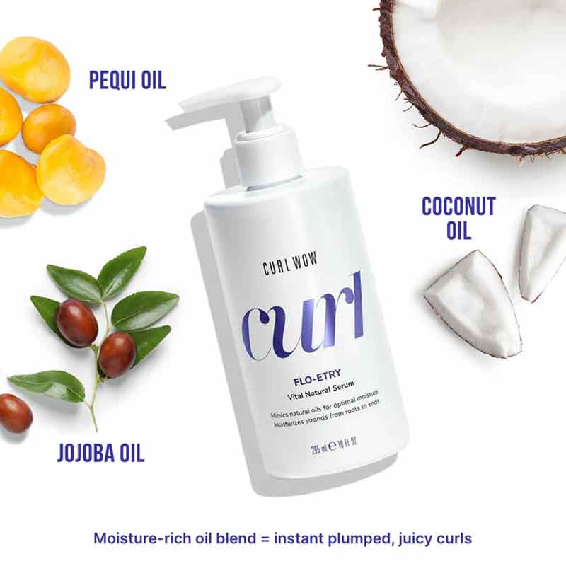 Curl Wow Flo-Etry Vital Natural Curly Hair Serum by Color Wow