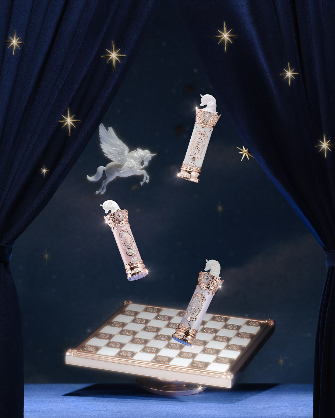Flower Knows Knight Unicorn Glazed Lipstick 3.5g Stellar Wish