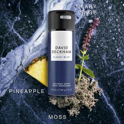 Classic Blue Body Spray by David Beckham