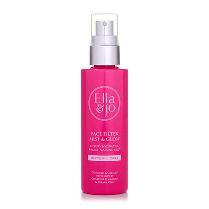 Face Filter Mist & Glow Tanning Mist by Ella & Jo