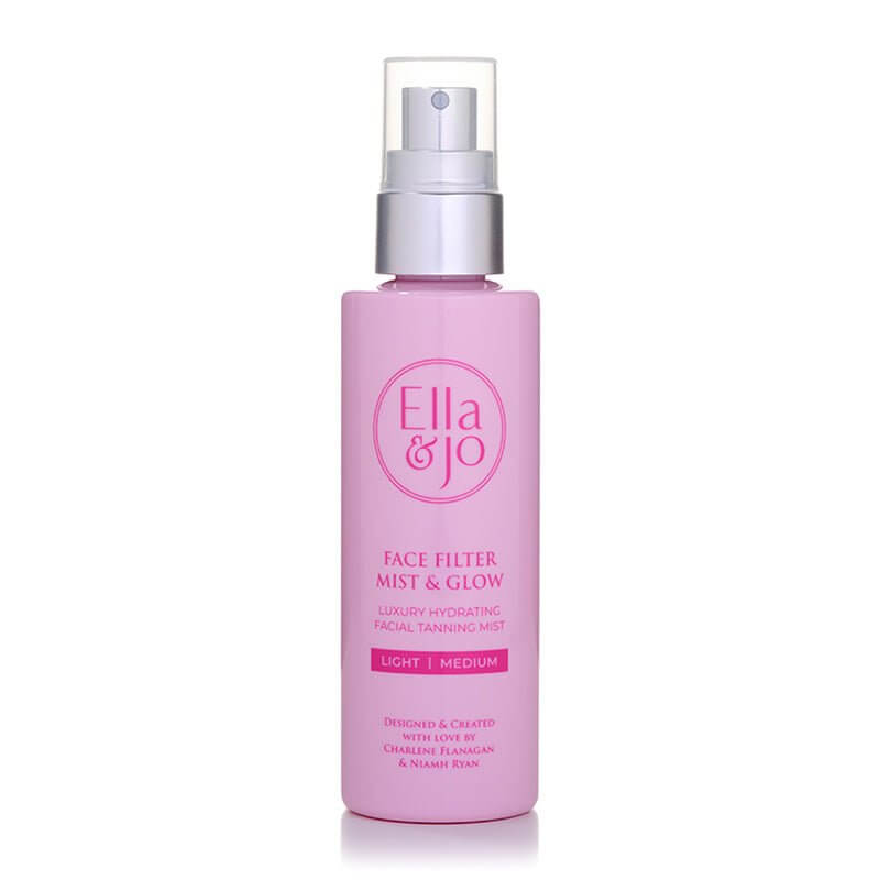 Face Filter Mist & Glow Tanning Mist by Ella & Jo