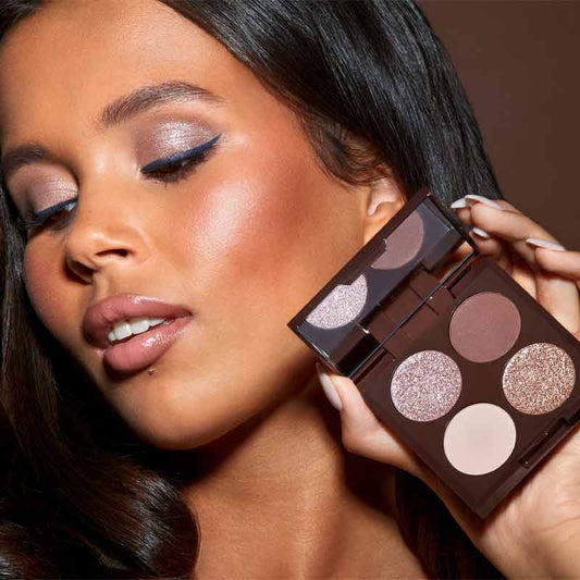 Luxe Eyeshadow Quad Mythical Romance by Hildun Beauty