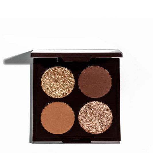Luxe Eyeshadow Quad Naked Diamonds by Hildun Beauty