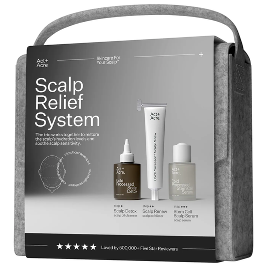 Act+Acre Scalp Relief System for Dandruff + Psoriasis + Eczema Gift Set
