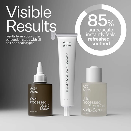 Act+Acre Scalp Relief System for Dandruff + Psoriasis + Eczema Gift Set