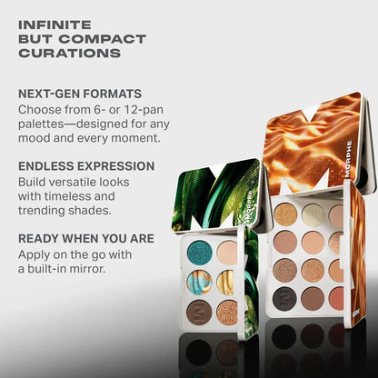 Python Code 6 Pan Eyeshadow Palette 7.5g by Morphe
