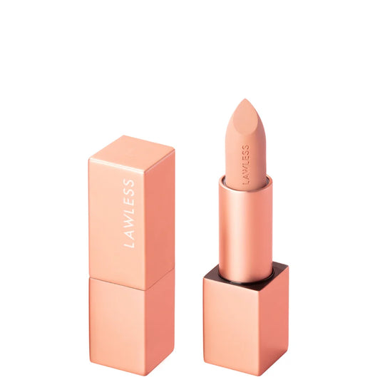 LAWLESS BEAUTY Forget the Filler Lip-Plumping Line-Smoothing Satin Cream Lipstick - 3.7g (various shades)