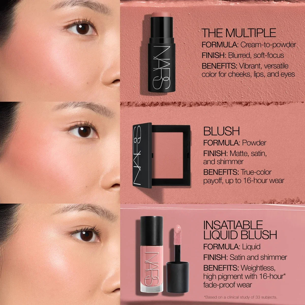 Insatiable Liquid Blush 8.5ml by NARS