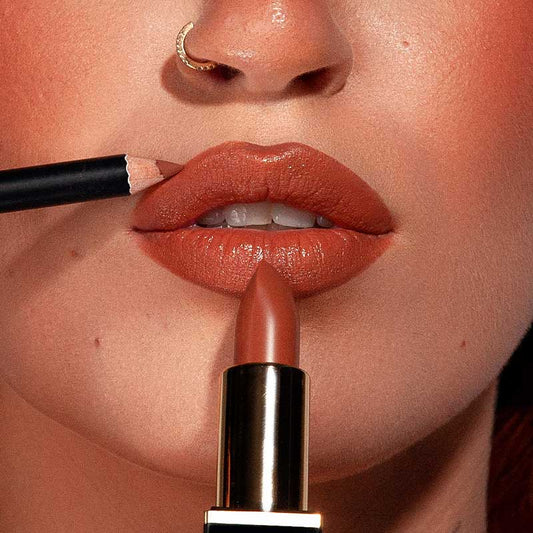 Eternal Treasure Satin Lipstick True Nude by Kash Beauty
