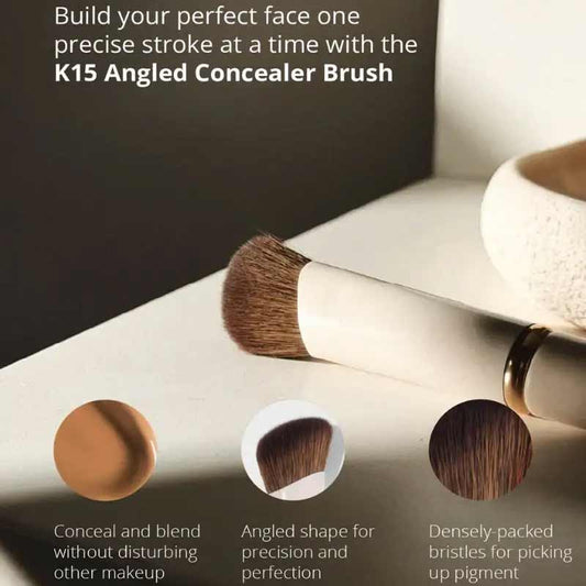 K15 Angled Concealer Brush by KASH Beauty