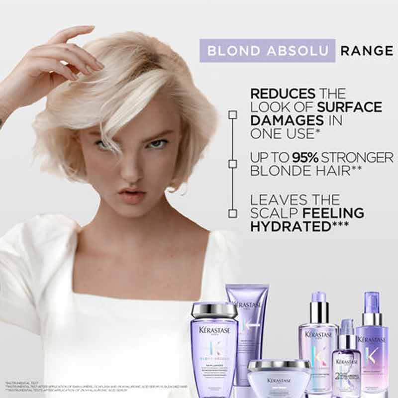 Blond Absolu Purple Shampoo & Cicaflash Duo by Kérastase