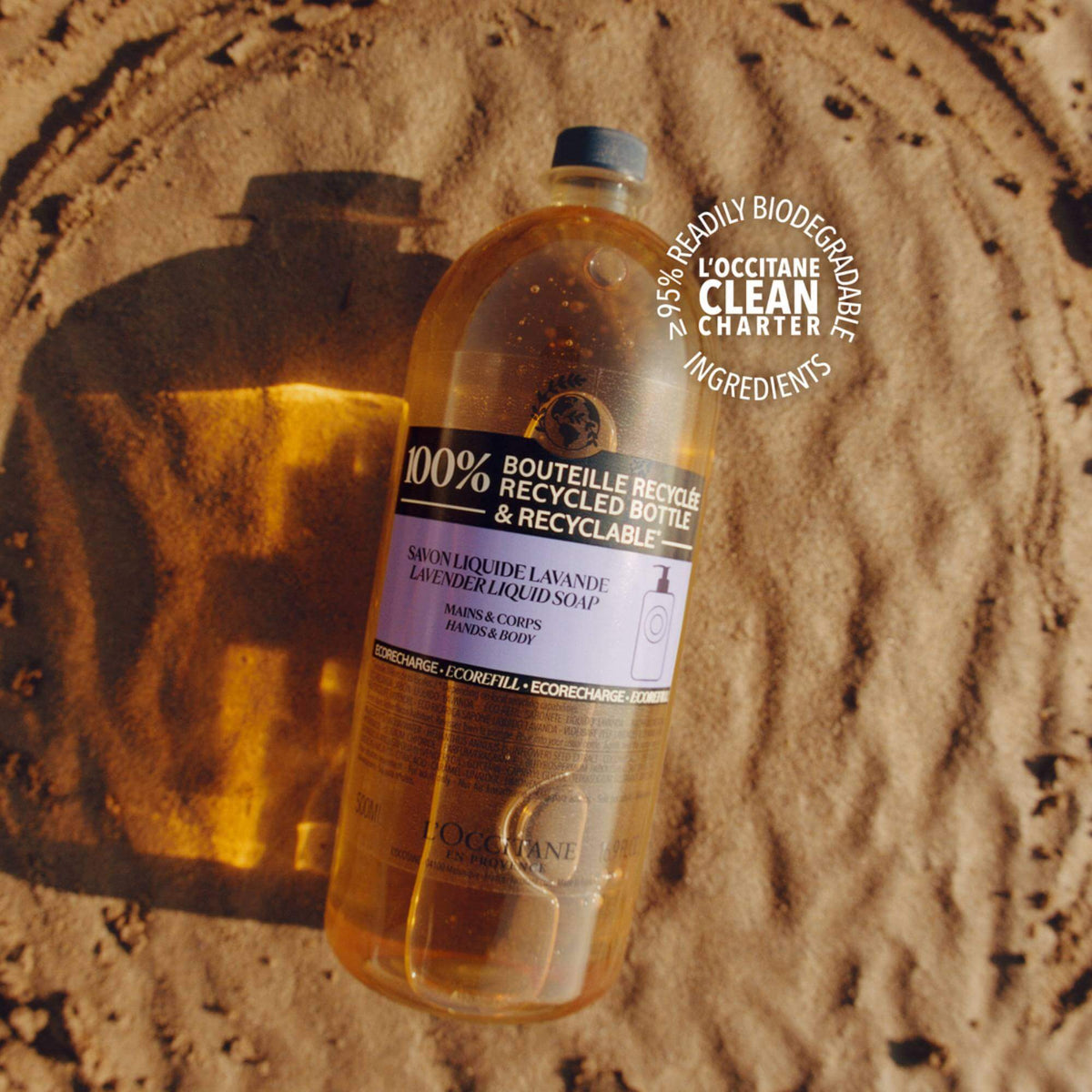 Shea Lavender Hands & Body Liquid Soap by L'Occitane