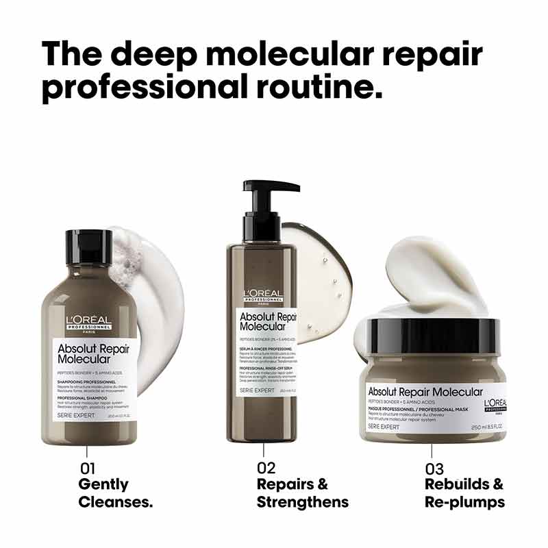 Absolut Repair Molecular Rinse Off Hair Mask by L'Oréal Professionnel