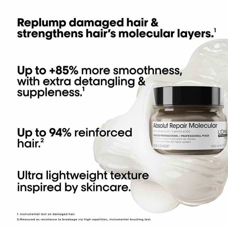 Absolut Repair Molecular Rinse Off Hair Mask by L'Oréal Professionnel