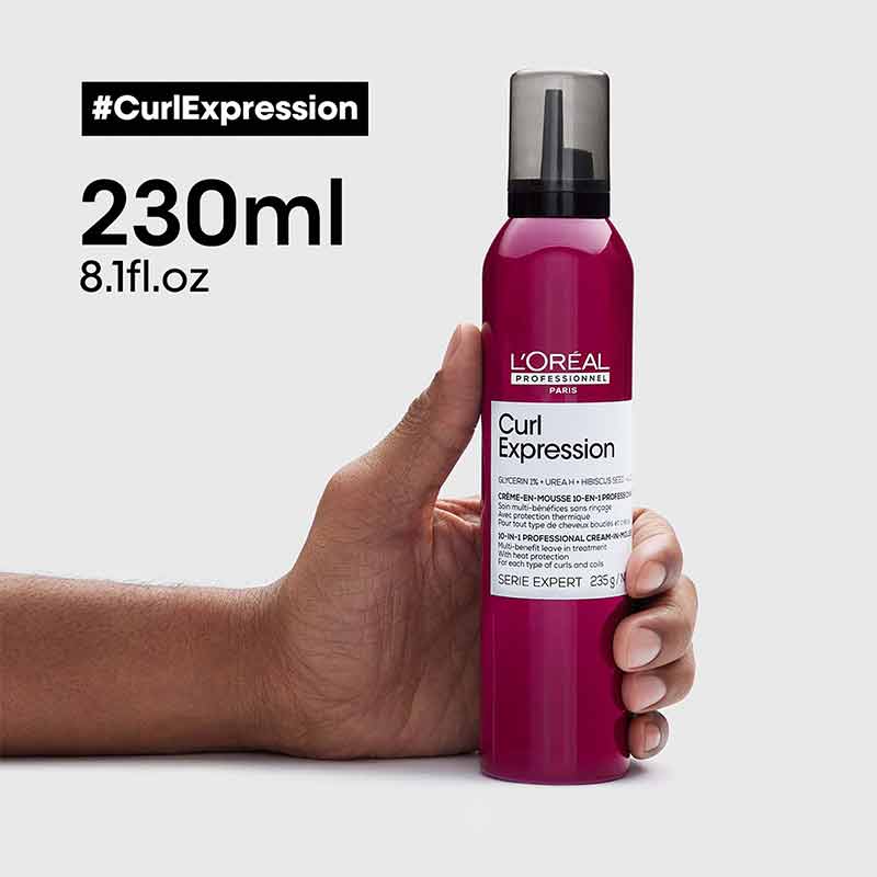 Curl Expression 10 In 1 Professional Cream-In-Mousse For Curls & Coils by L'Oréal Professionnel