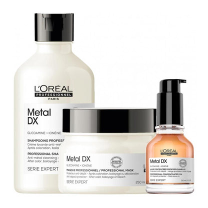 Metal Detox Shampoo Mask & Oil Trio by L'Oréal Professionnel